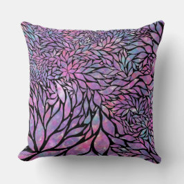 Cojín Decorativo Resumen de las hojas impresionistas