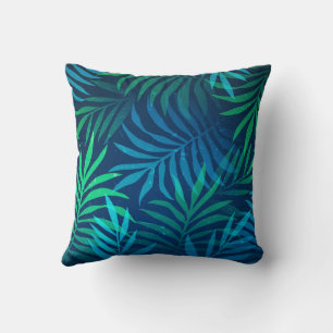 Cojín decorativo Resumen de Leaf Tropical