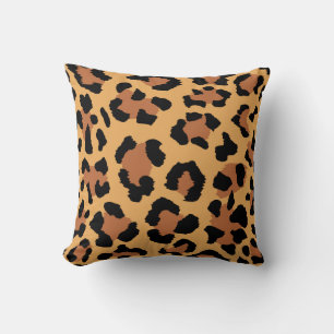 Cojín Decorativo Resumen de leopardo