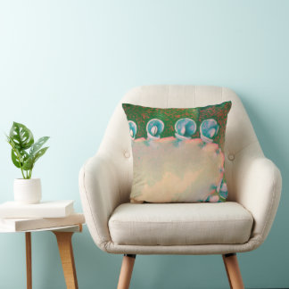 Cojín Decorativo Resumen de planta de Kalanchoe