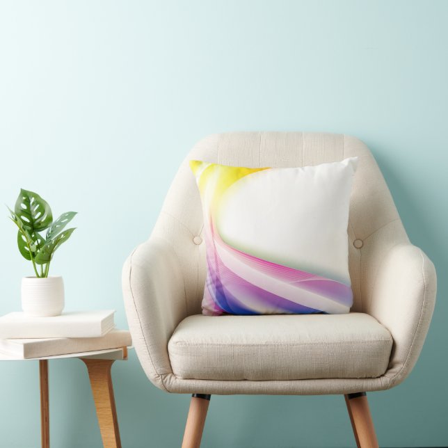 Cojín Decorativo Resumen de Swirl 1 (Silla)