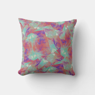 Cojín Decorativo Resumen de Swirl de Carnaval