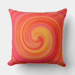 Cojín Decorativo Resumen De Swirl Moderno Art. #16