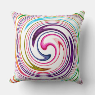Cojín Decorativo Resumen De Swirl Moderno Art. 2