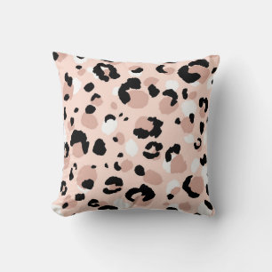Cojín Decorativo Resumen del patrón de leopardo moderno. Animales