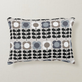Cojín Decorativo Resumen del patrón floral sin costuras. Estilo nór