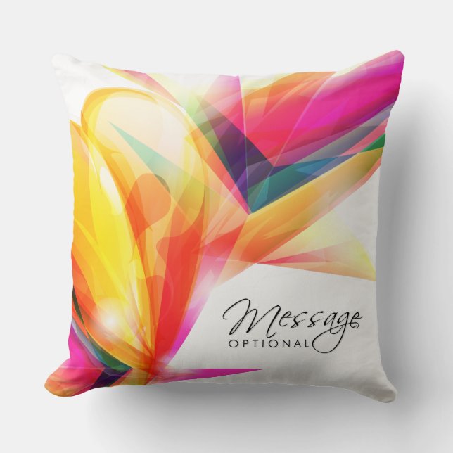 Cojín Decorativo Resumen del pilar del artículo 7 (Anverso)