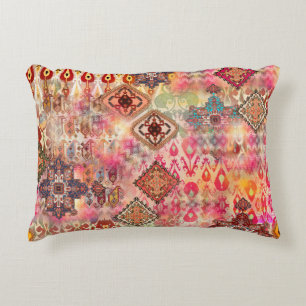Cojín Decorativo Resumen digital étnico Patrón sin problemas