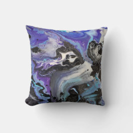 Cojín Decorativo Resumen Diseño del esqueleto para Halloween o en c