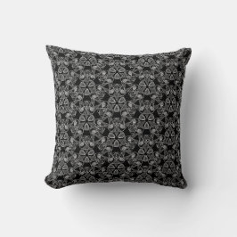 Cojín Decorativo Resumen en blanco y negro