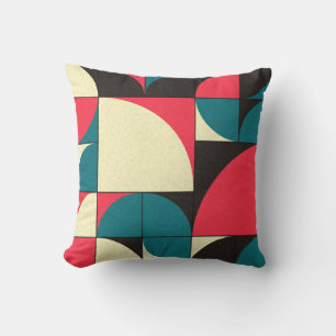 Cojín Decorativo Resumen geométrico, ilustracion de arte computacio