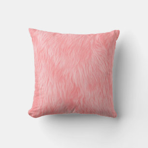 Cojín Decorativo Resumen Lana rosada, fondo de tela