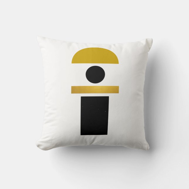 Cojín Decorativo Resumen Las Formas De Boho Modernas (Anverso)