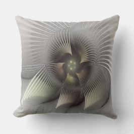Cojín Decorativo Resumen moderno Forma 3D Arte Fractal