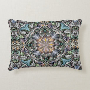 Cojín Decorativo Resumen Multicolor Succulum Garden Rosette