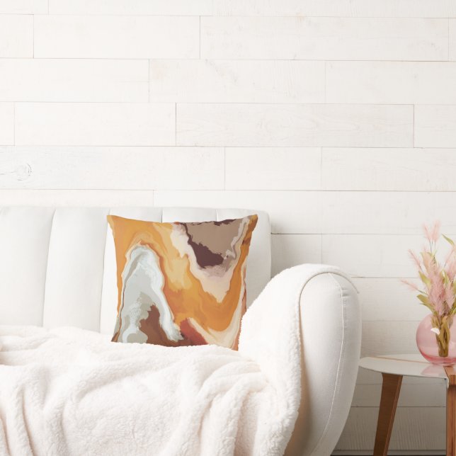 Cojín Decorativo Resumen Pastel Paint Fox Tail Edition (Sofá)