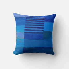 Cojín Decorativo Resumen Patrón elegante de pintura de color mezcla