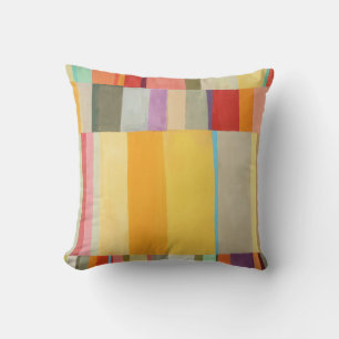 Cojín Decorativo Resumen Patrón elegante de pintura de color mezcla