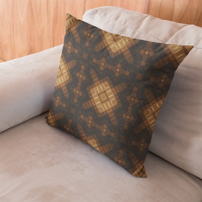 Cojín Decorativo Resumen Patrón nativo geométrico sin soldadura (Subido por el creador)