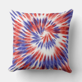 COJÍN DECORATIVO RESUMEN ROJO BLANCO AZUL PATRIÓTICO