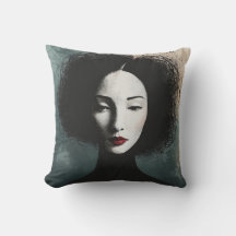 Retrato artístico de mujer sin rostro