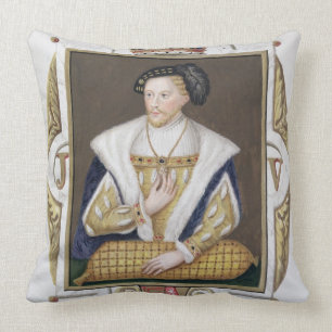 Cojín Decorativo Retrato de 1512-42) reyes de James V (de Escocia