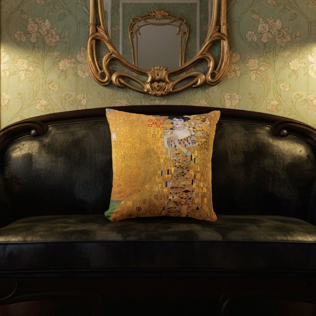Cojín Decorativo Retrato de Adele Bloch-Bauer Gustav Klimt (Subido por el creador)
