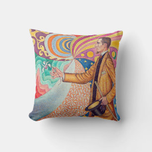 Cojín Decorativo Retrato de Félix Feneon, Signac