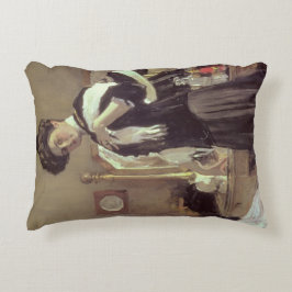 Cojín Decorativo Retrato de Henrietta Hirshmann, 1907