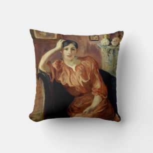 Cojín Decorativo Retrato de Jeanne Pontillon