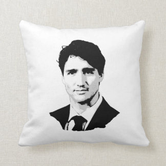 Cojín Decorativo Retrato de Justin Trudeau