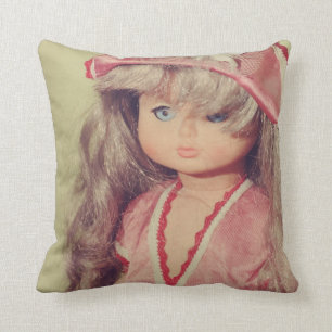 Cojín Decorativo Retrato de la muñeca