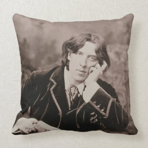 Cojín Decorativo Retrato de Oscar Wilde (1854-1900), 1882 (pho de