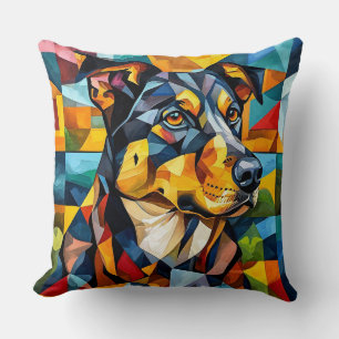 Cojín Decorativo Retrato de perro lindo