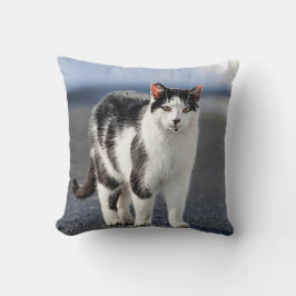 Cojín Decorativo Retrato de un gato