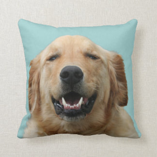 Cojín Decorativo Retrato del perro del golden retriever