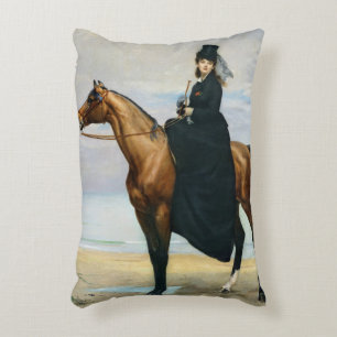 Cojín Decorativo Retrato ecuestre del Mademoiselle Croizette