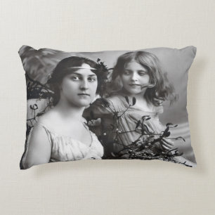 Cojín Decorativo Retrato inmaduro de madre e hija