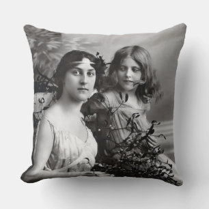 Cojín Decorativo Retrato inmaduro de madre e hija