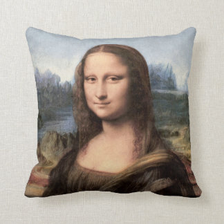 Cojín Decorativo Retrato/pintura de Mona Lisa