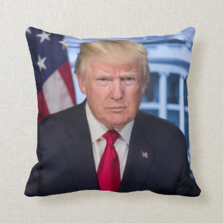 Cojín Decorativo Retrato presidencial oficial de Donald Trump