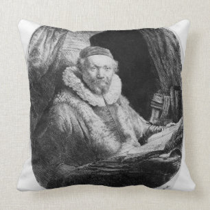 Cojín Decorativo Retrato T29953 de enero Uytenbogaert, predicador