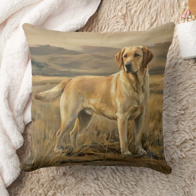 Cojín Decorativo Retriever de Labrador (Manta)