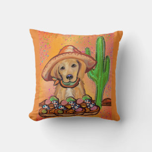 Cojín Decorativo Retriever Dorado