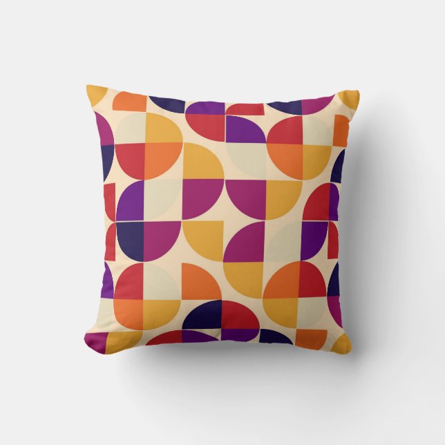 Cojín Decorativo Retro Abstract Pattern Decorative Cushion for Warm (Anverso)