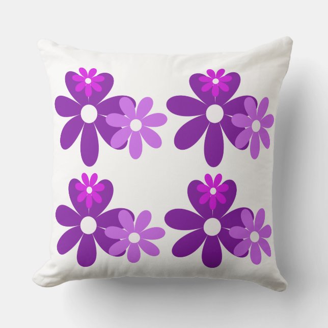 Cojín Decorativo Retro Bloom Duo Pillow (Anverso)