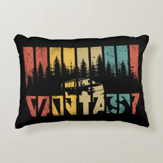 Cojín Decorativo Retro Camper Van Life - Vanlife de época