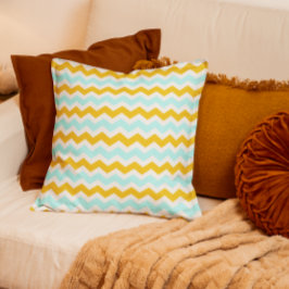 Cojín Decorativo Retro Chevron