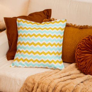 Cojín Decorativo Retro Chevron