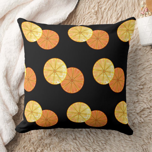 Cojín decorativo Retro Citrus Slices (Manta)